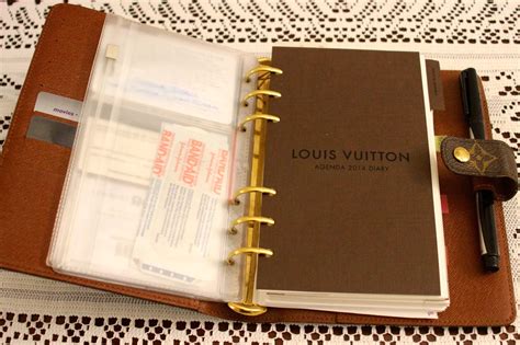 louis vuitton agenda refill medium.